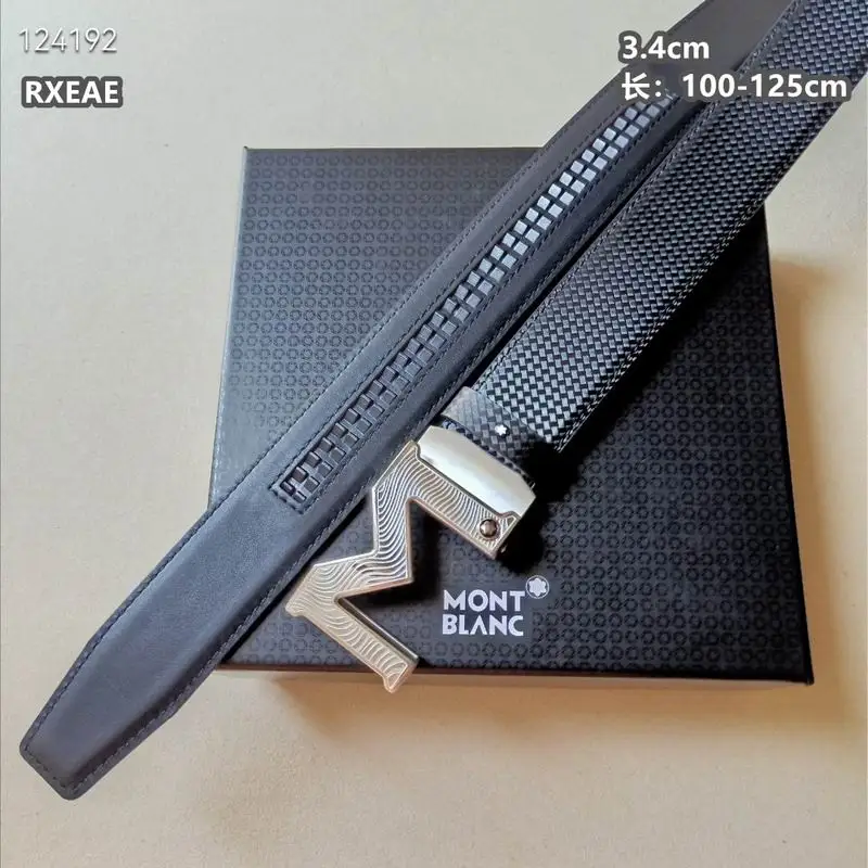 Montlanc belt 34mmX100-125cm 8L17